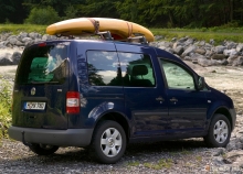 Volkswagen Caddy minivan с 2004 года